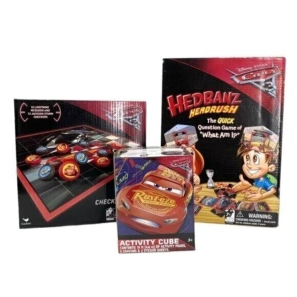 Disney Pixar Cars 3 Game and Activity Lot New